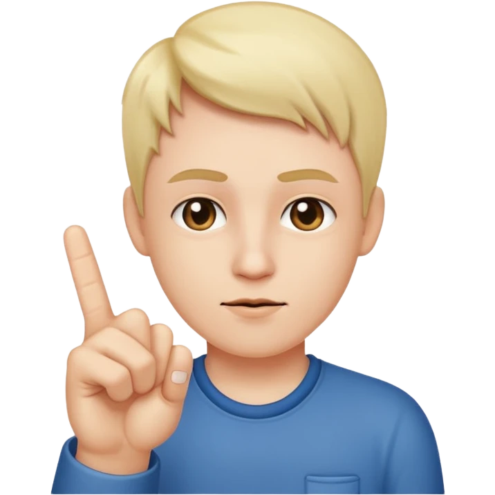 Middle finer emoji