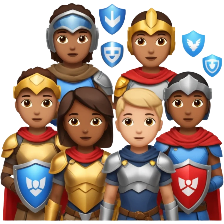 Your design should directly reflect the issue of cyberbullying or safe internet use. It should convey a positive message focused on empathy, support, or solutions. Digital Guardians.you could add shield and all the other things that resembles guardians along with digital symbols emoji