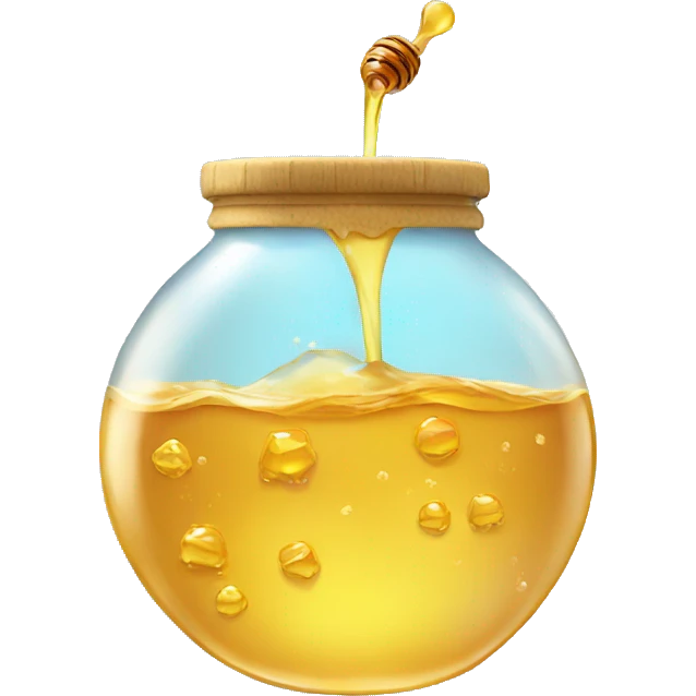 Water with honey emoji