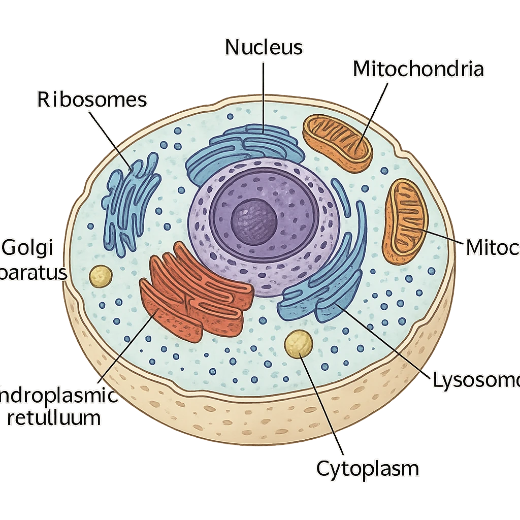 cell and cell organs emoji