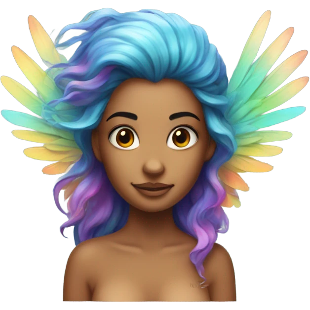 Mermaid with wings emoji
