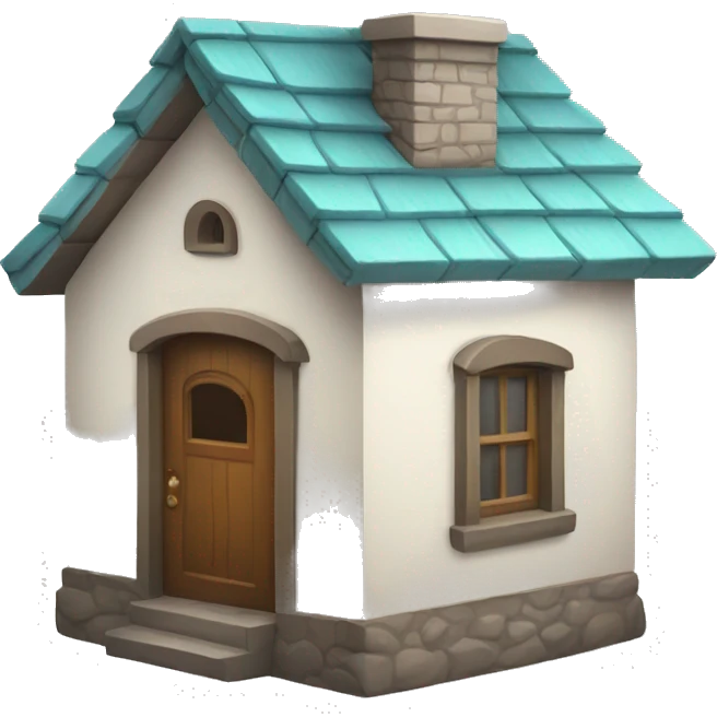 House whit an bow  emoji