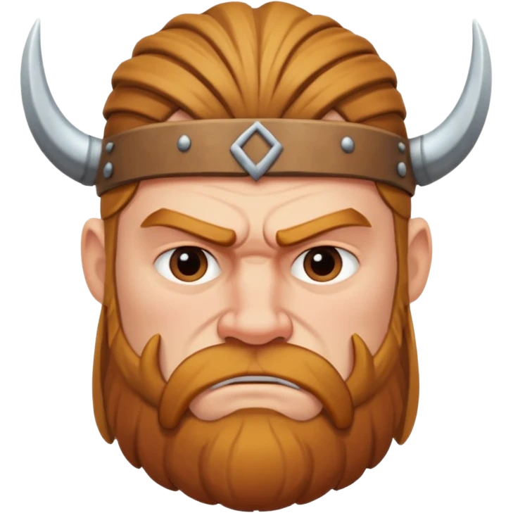Viking who is confused emoji