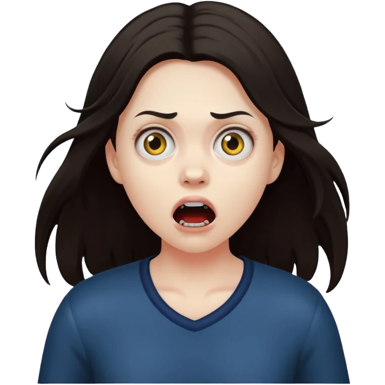 Horror movie final girl emoji