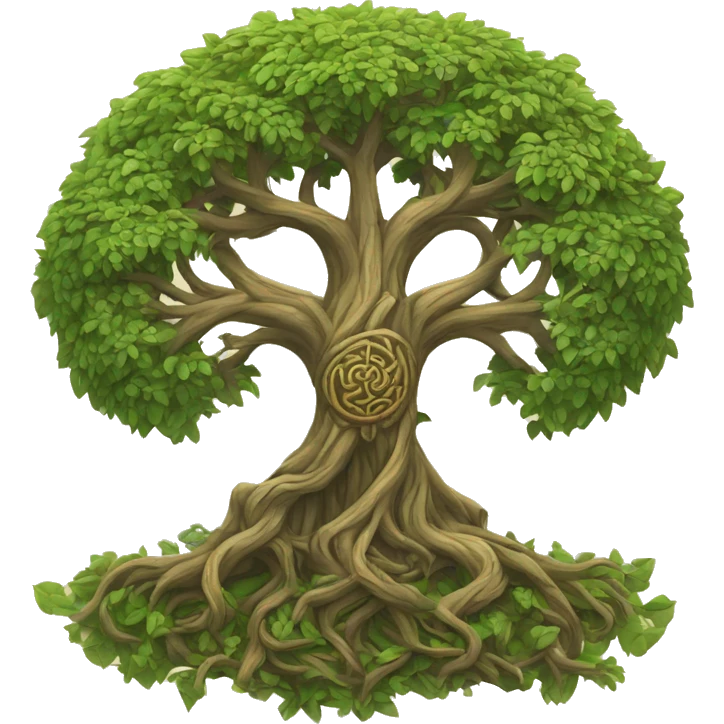 Viking style tree of Life  emoji