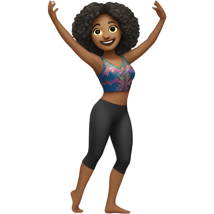 Brazilian dance instructor emoji