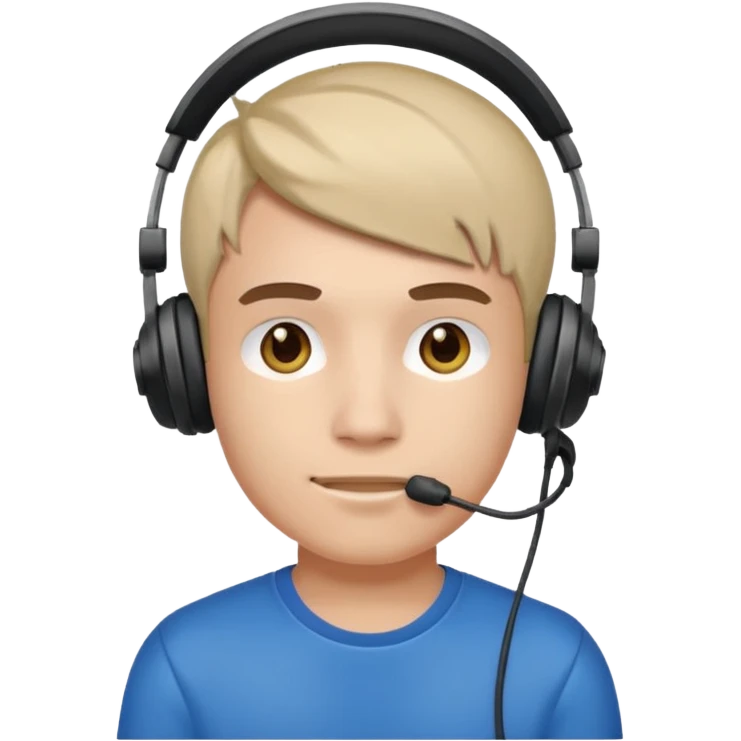 A gamer boy emoji