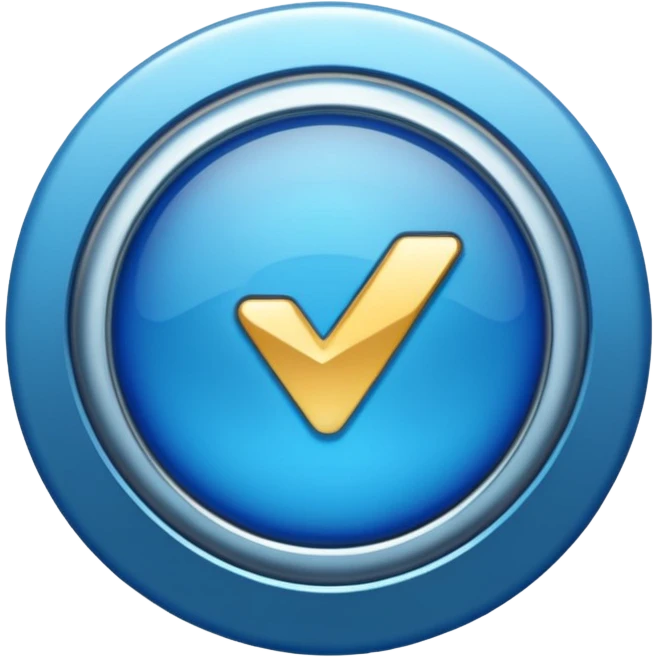 A verified badge emoji