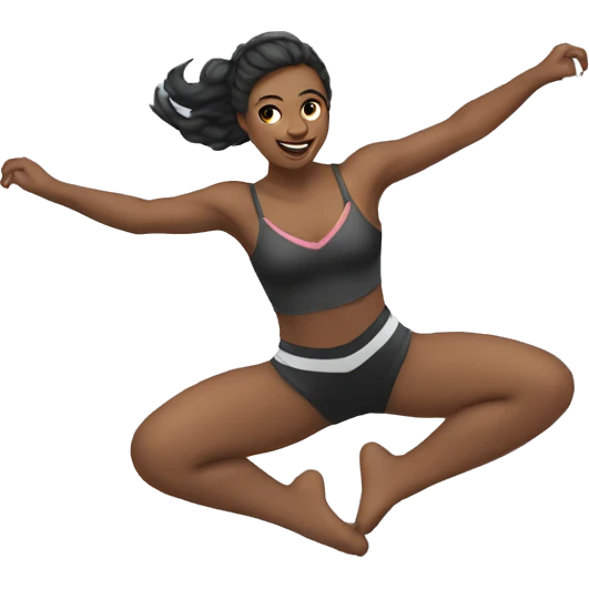 Aerial hoop aerialist emoji
