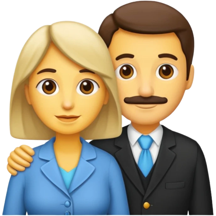 pareja mayor de edad emoji