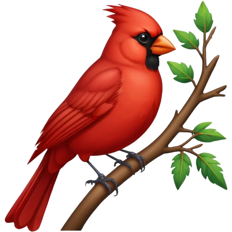 Red Cardinal emoji