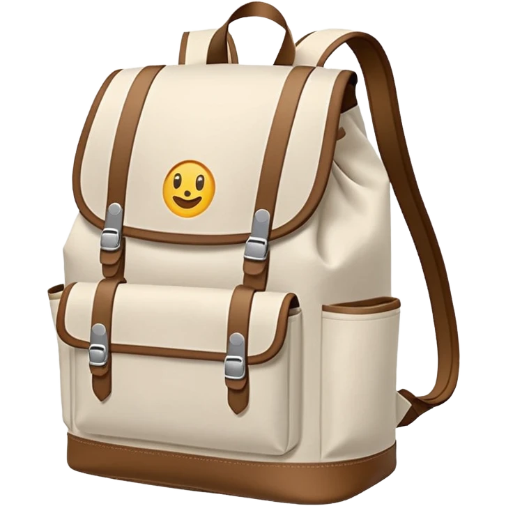 white backpack emoji