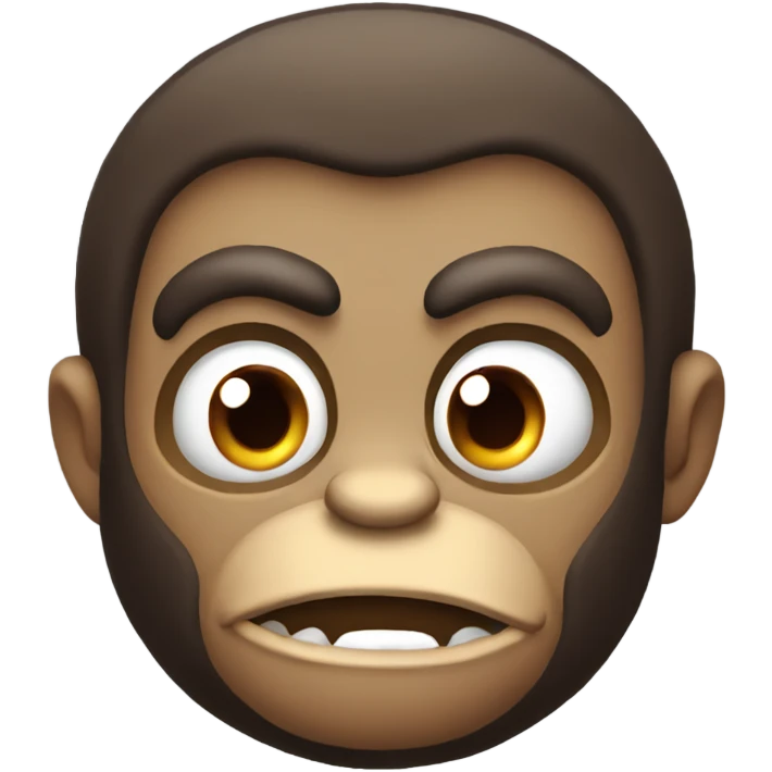 angry monkeu emoji