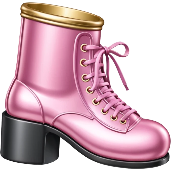 Moschino style spam can shoe sculpture  emoji