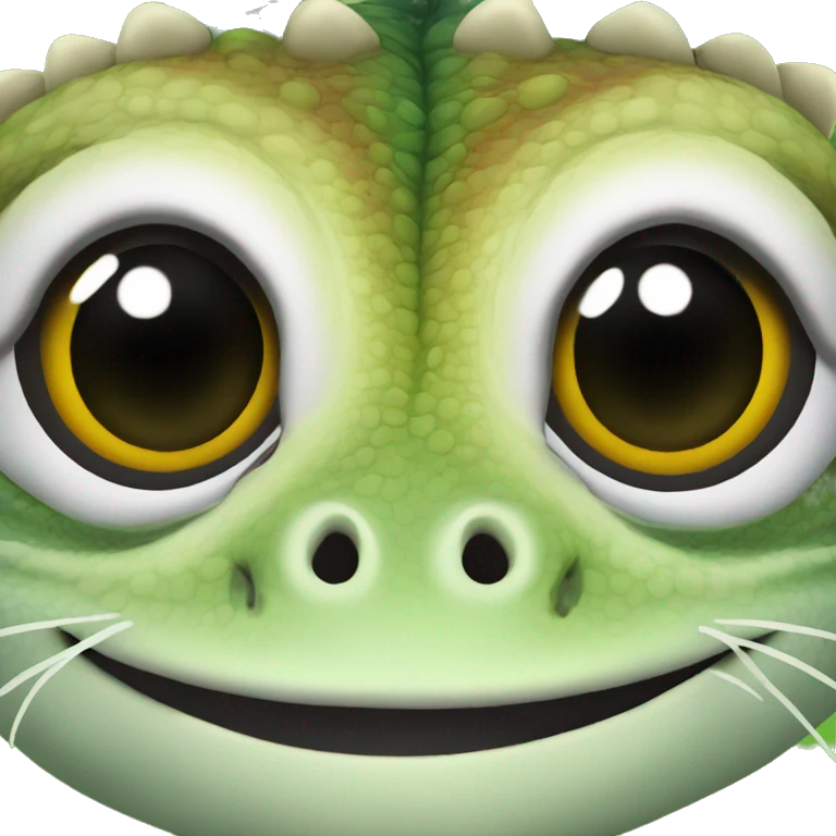 Chameleon Face emoji