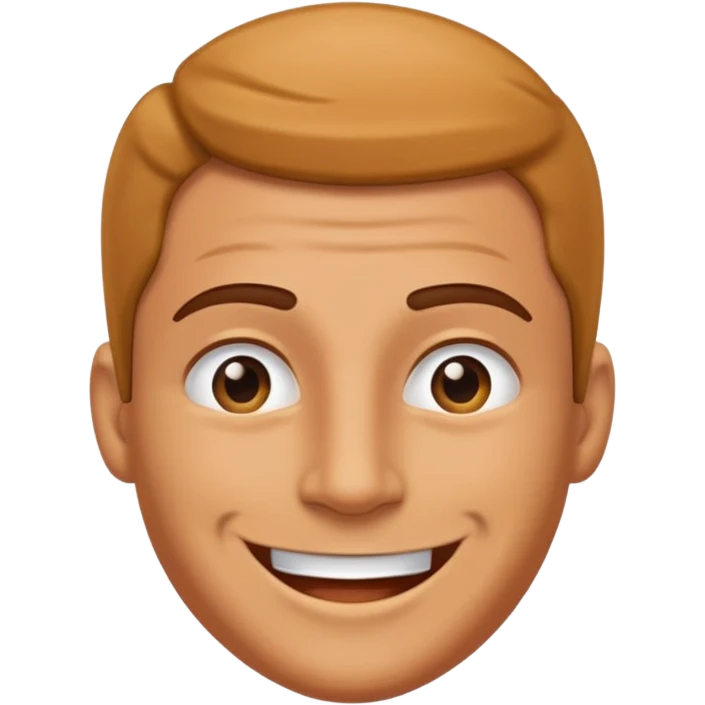 Smiling face with a large hard erection emoji