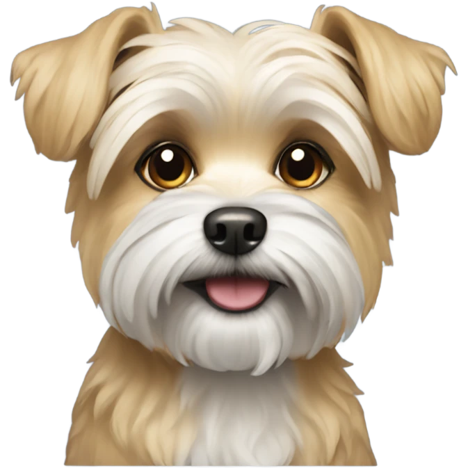 Morkie dog emoji