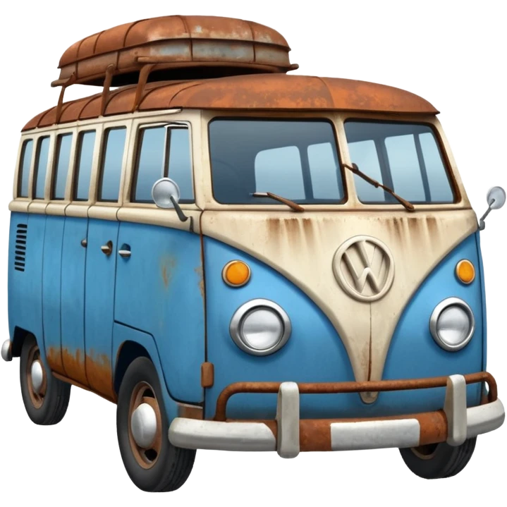 an old wolswagen emoji