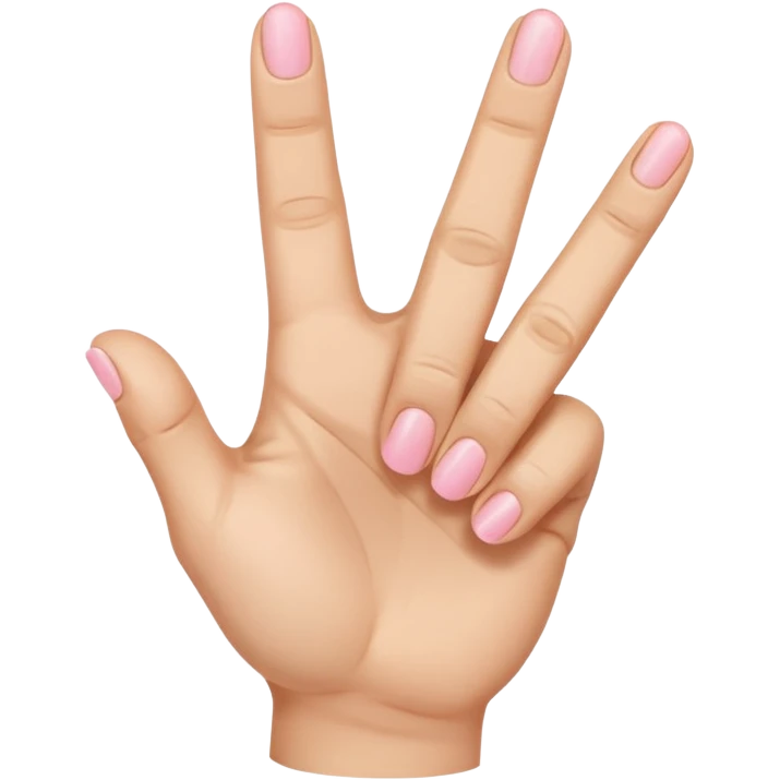 Like the middle finger flipping off emoji but with the pinky finger only (pinky finger flipping off) emoji