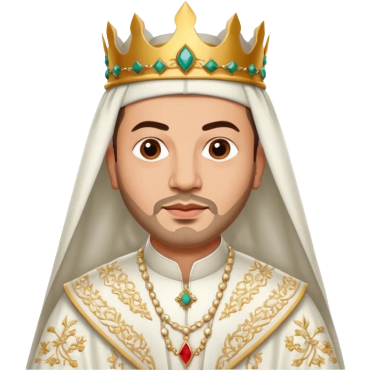 Robe mariage roi Mohammed VI emoji