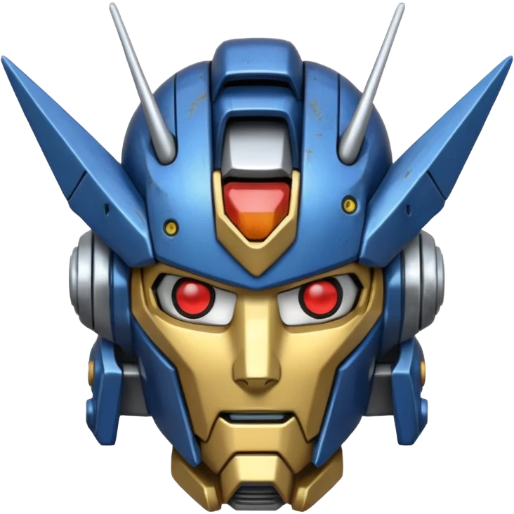 Gundam head emoji