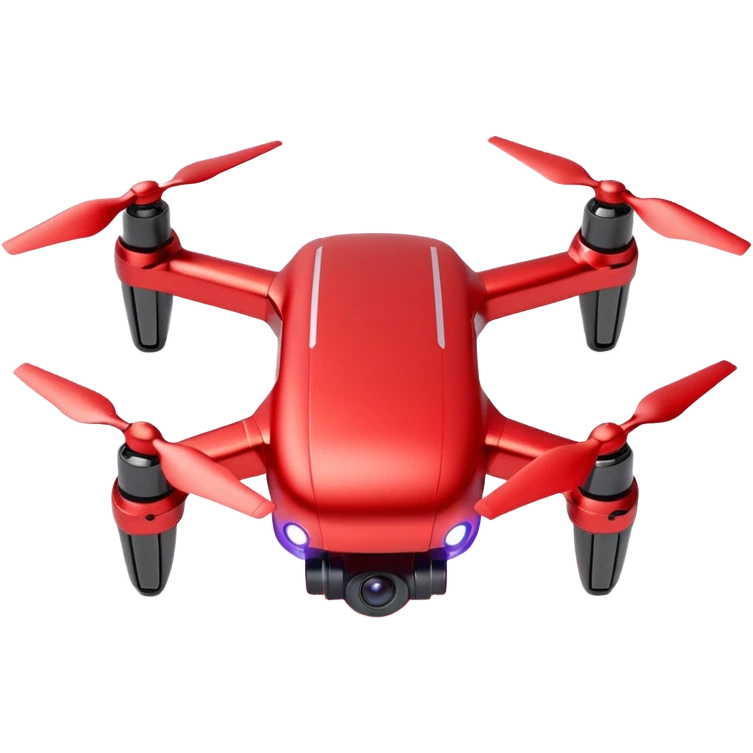 Red Drone – parcel grip + LED light,Courier Drones. emoji
