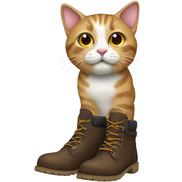 Cat in boots emoji