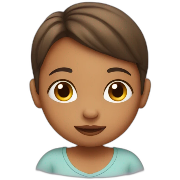 Pregnant kid emoji