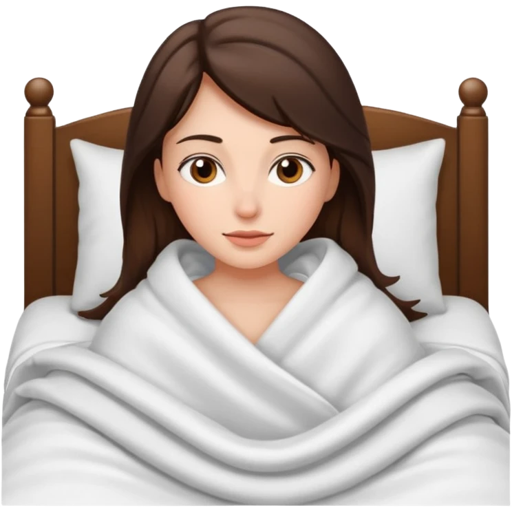 Brunette woman having sex emoji