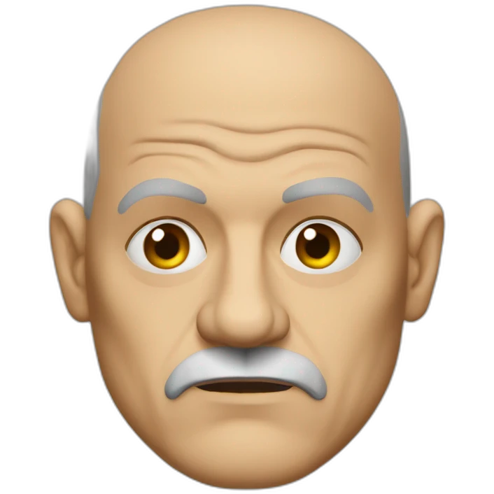 John Malkovich serious emoji