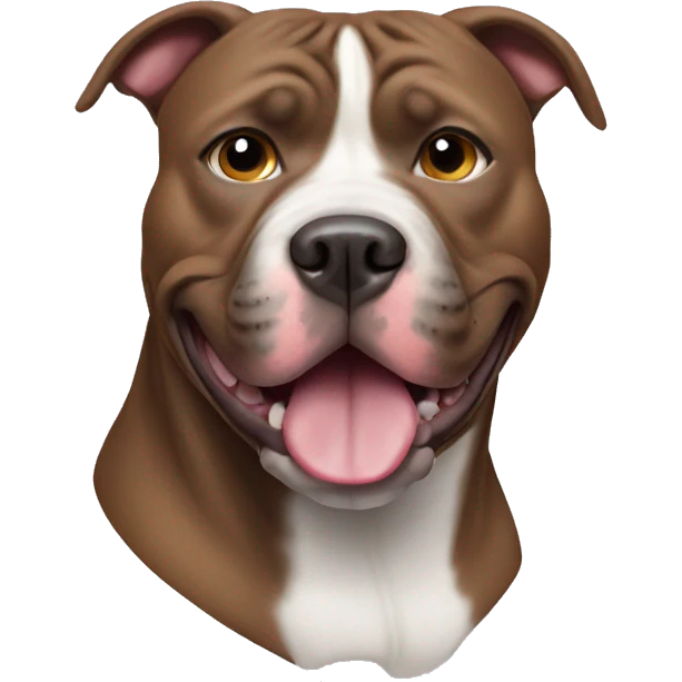 pitbull dog emoji