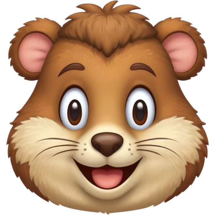 iconic face of Sandy Cheeks from SpongeBob emoji