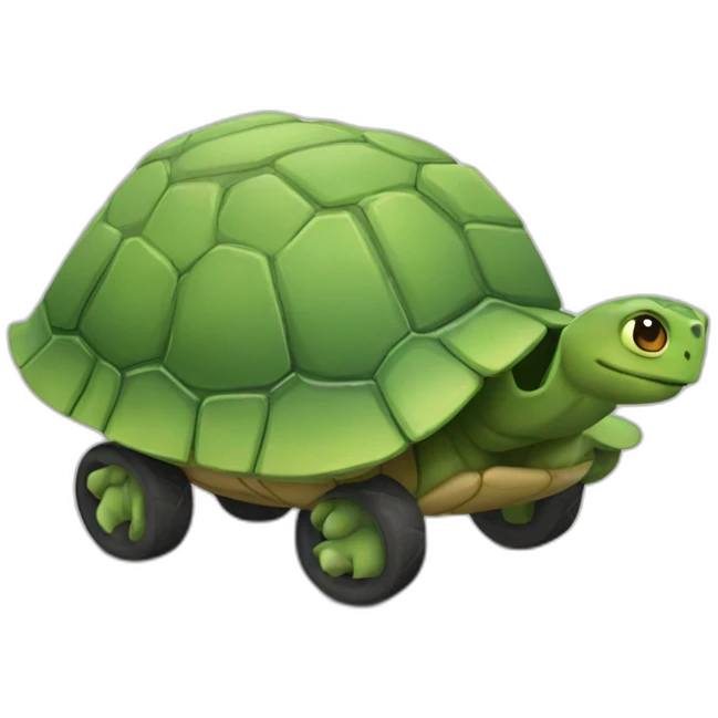 Carro tortuga emoji