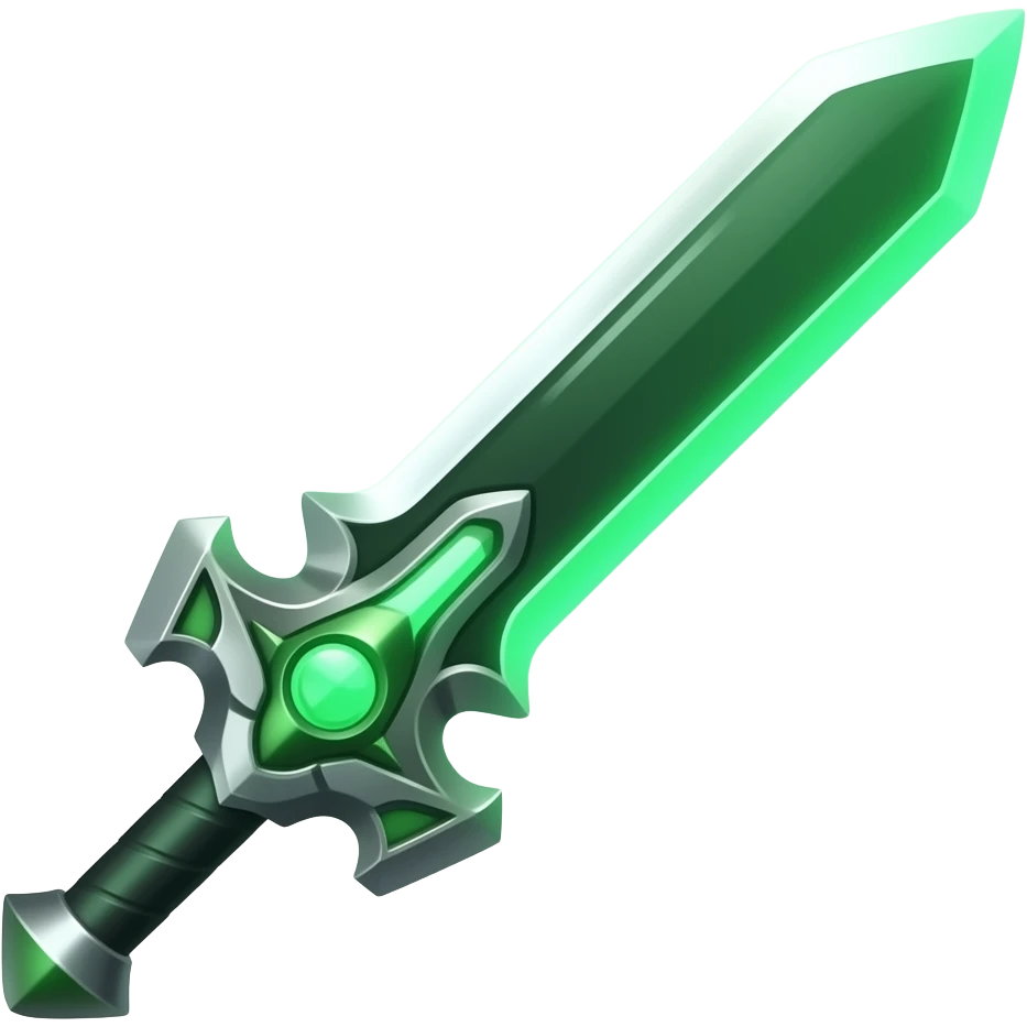 Future green sword emoji