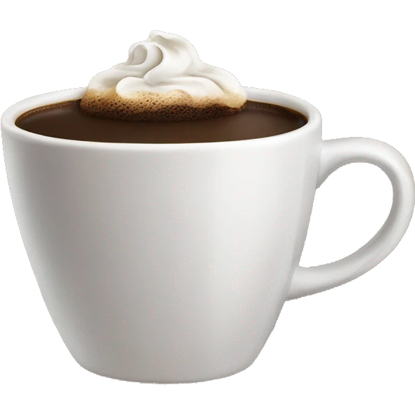 Kaffee mit Sahne  emoji
