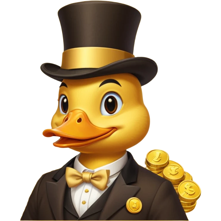 pato millonario emoji