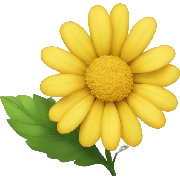 yellow flower emoji