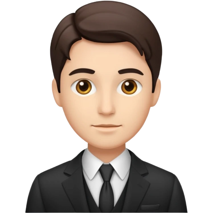 Escritor de libros, muy elegante y formal emoji