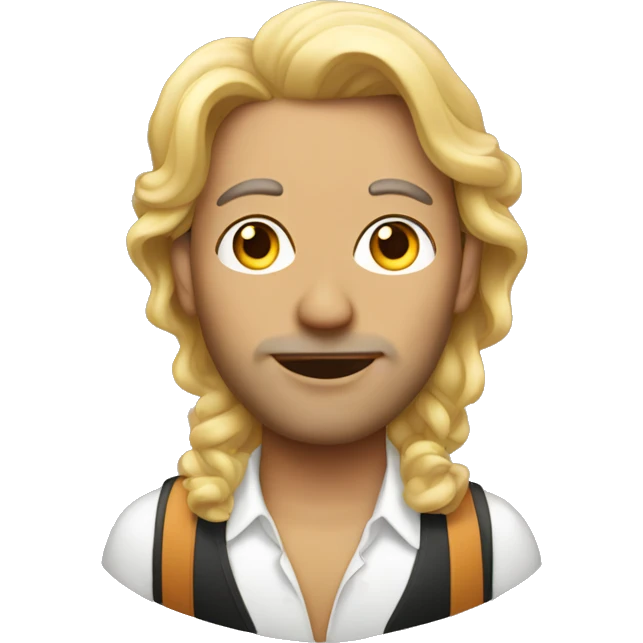 man in full drag emoji
