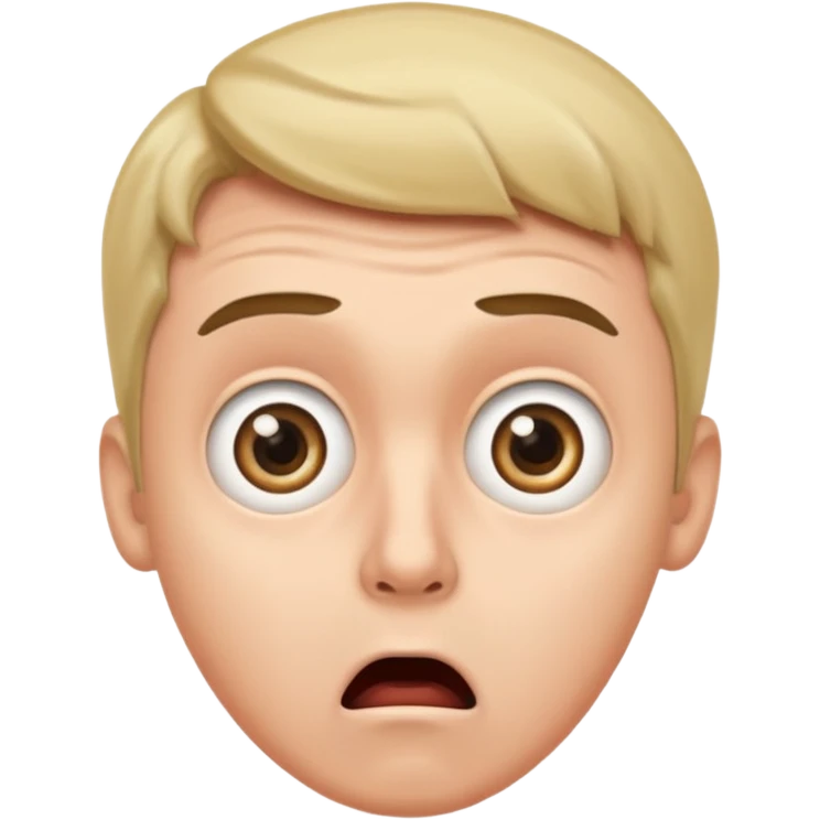astonished man emoji