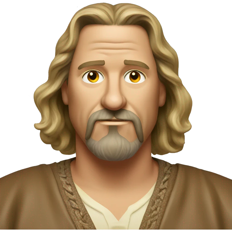 The Dude big lebowski emoji