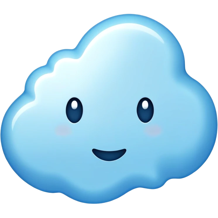 very irregular light blue spot, highly asymmetrical shape, abstract blob with jagged edges emoji