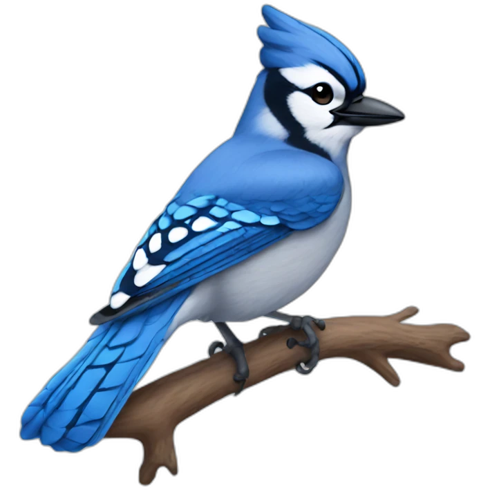 Blue jay emoji