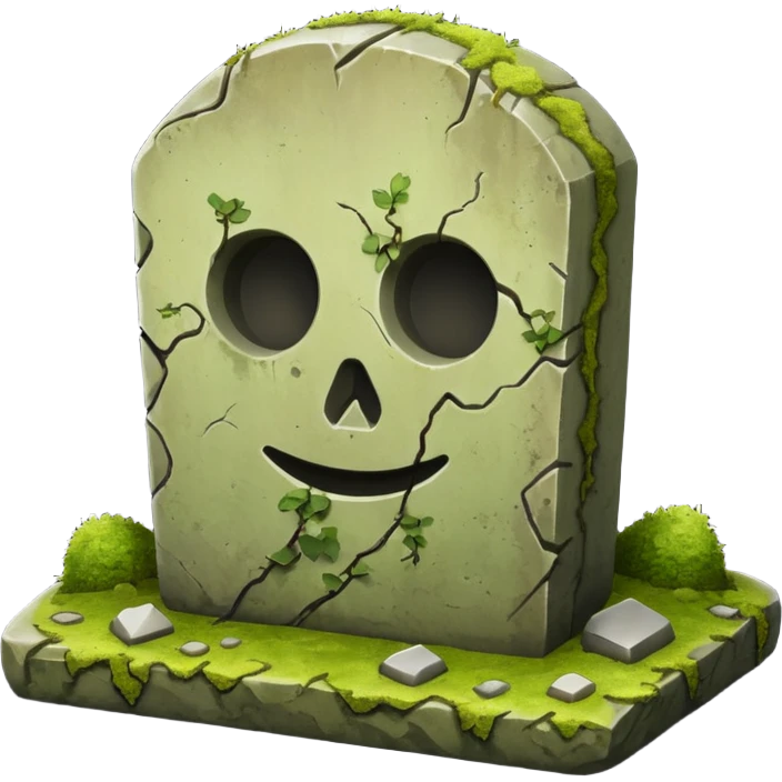 a grave emoji