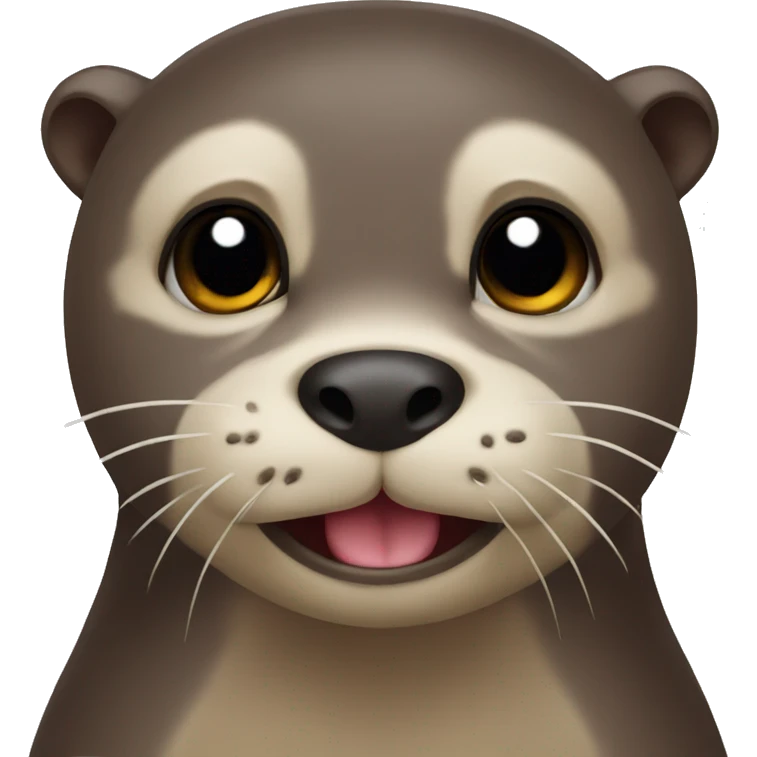 Otter rolls his eyes emoji