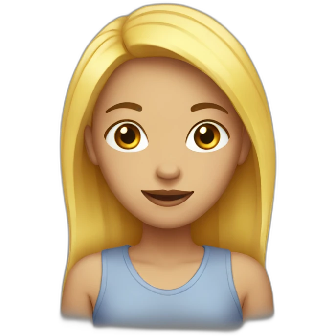 Fille emoji