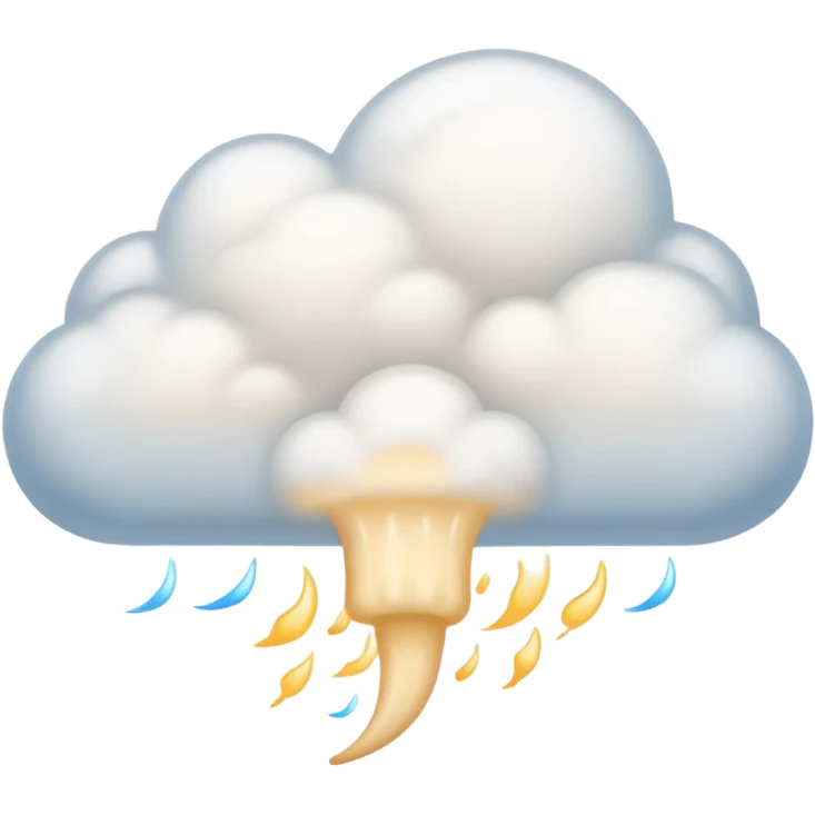 a butt with fart coming out of it emoji