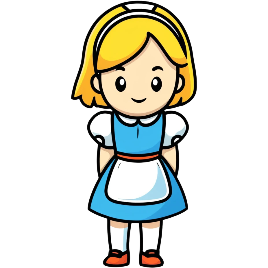Alice character emoji