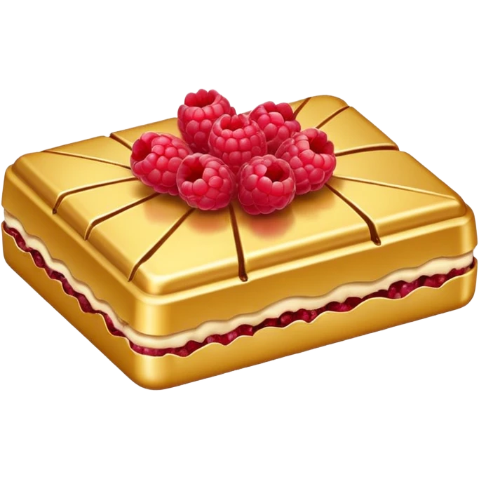 Raspberry Jam Center Bars emoji