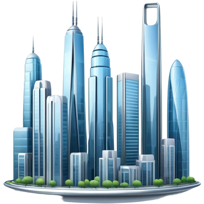 futuristic city emoji